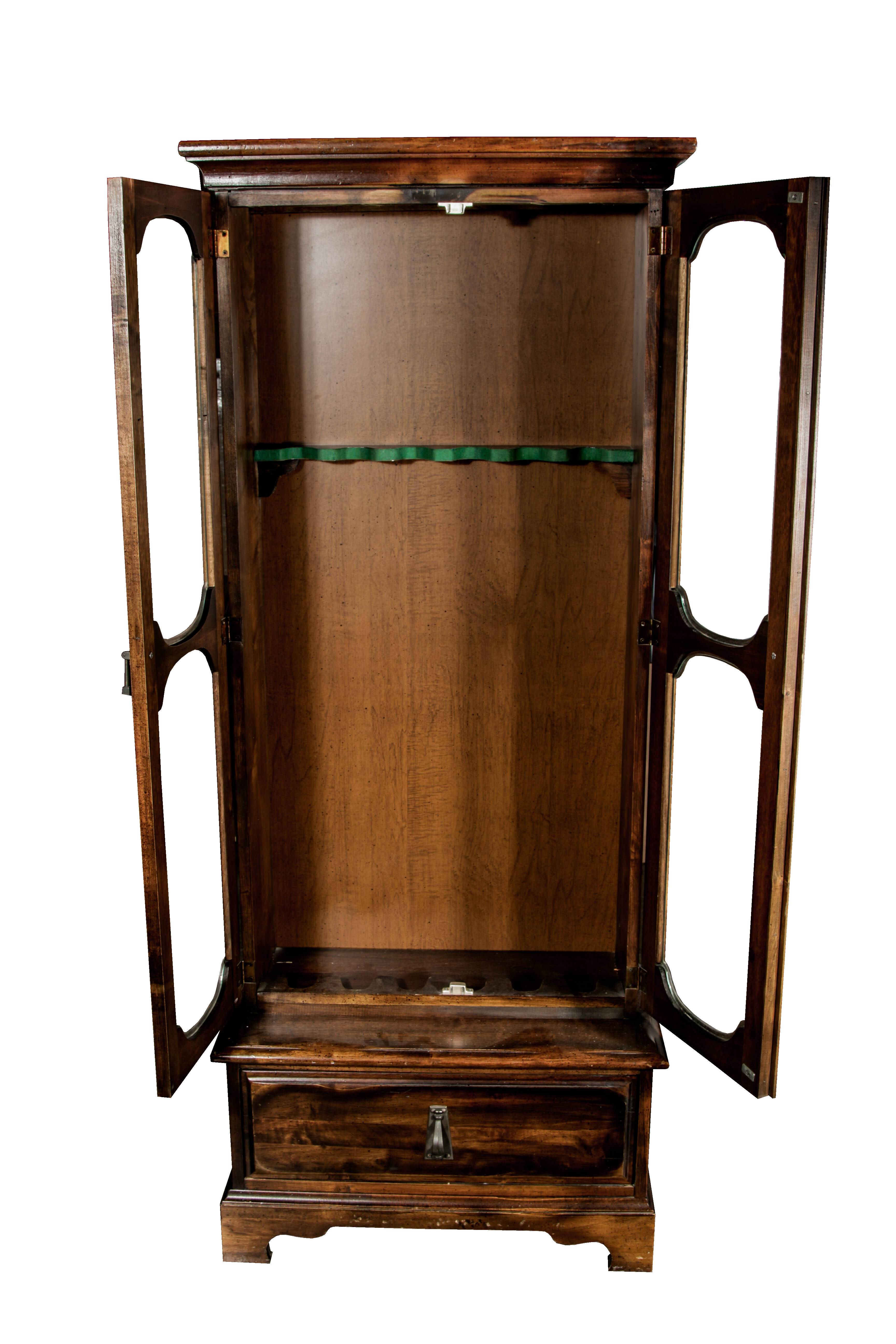 Vintage Gun Display Cabinet