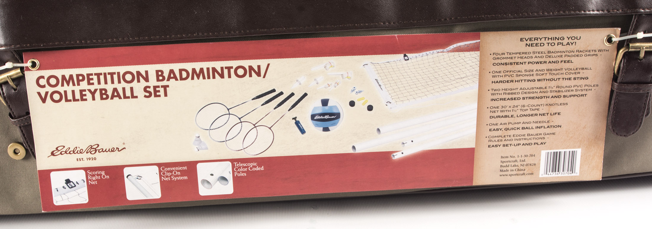 Eddie Bauer Badminton and Volleyball Set