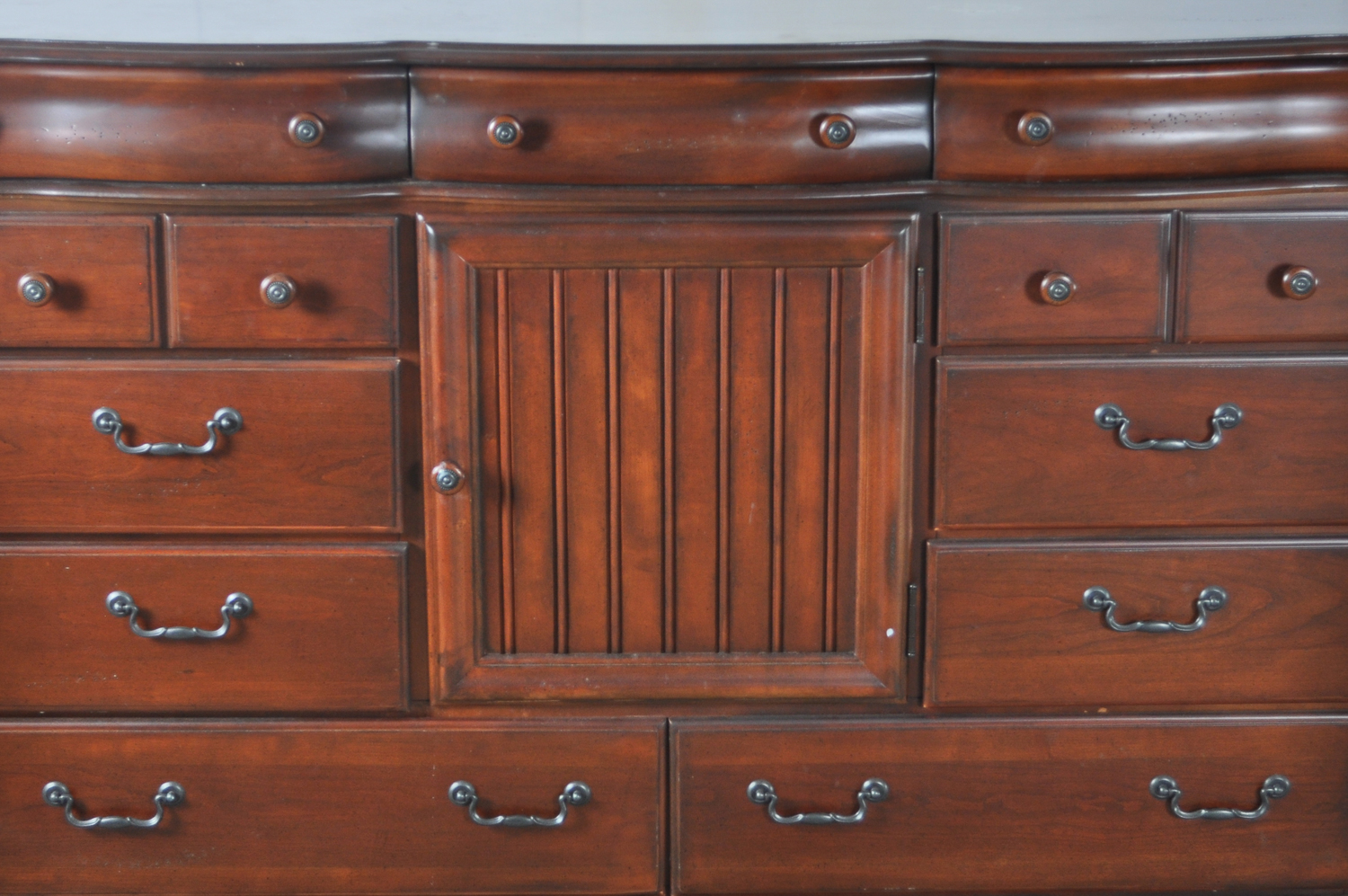 American Signature Dresser With Mirror