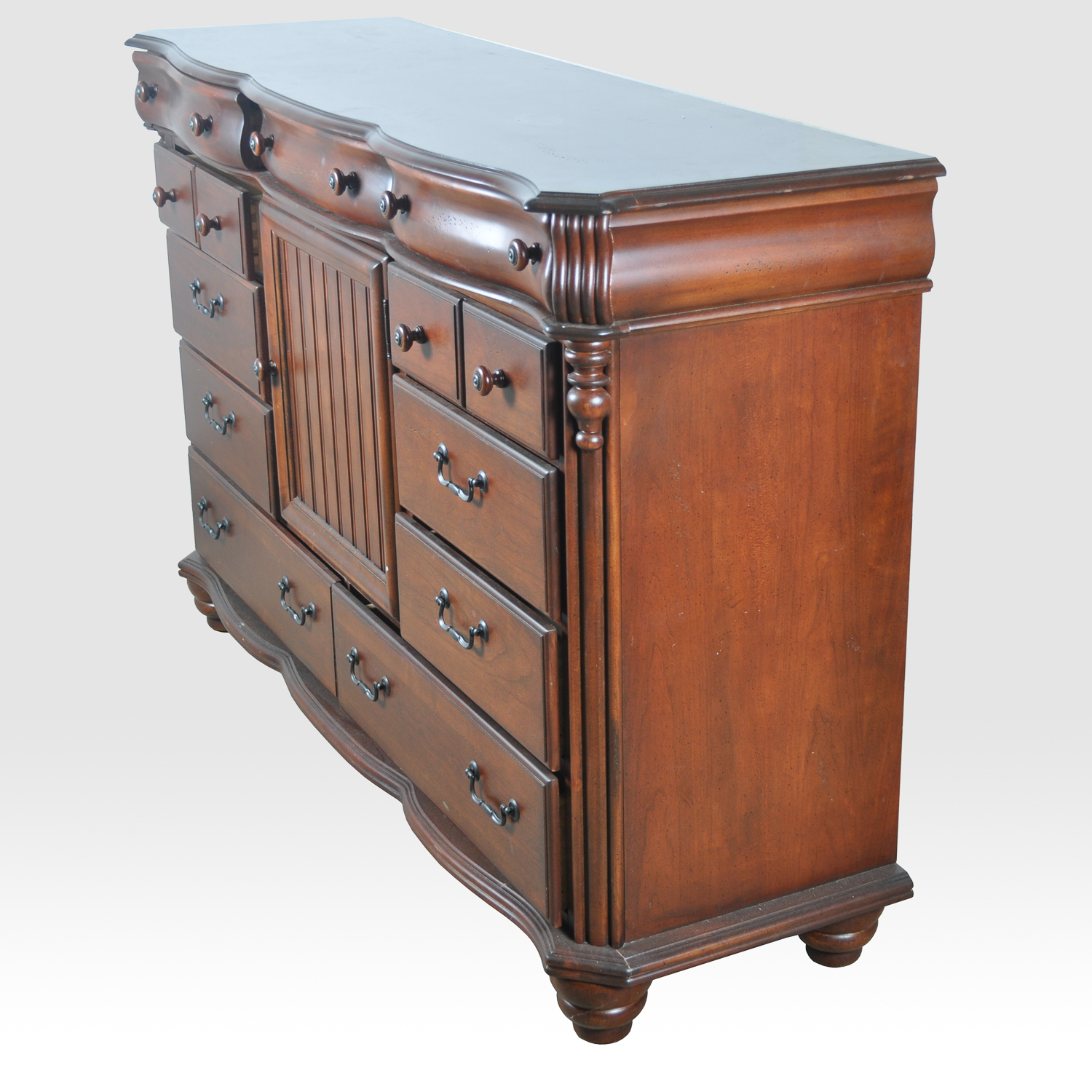American Signature Dresser With Mirror