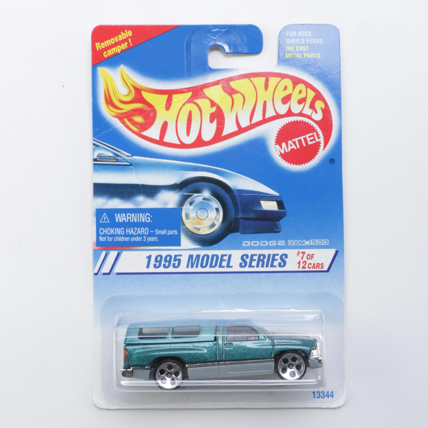 Assortment of 1995 Model Series Hot Wheels Cars