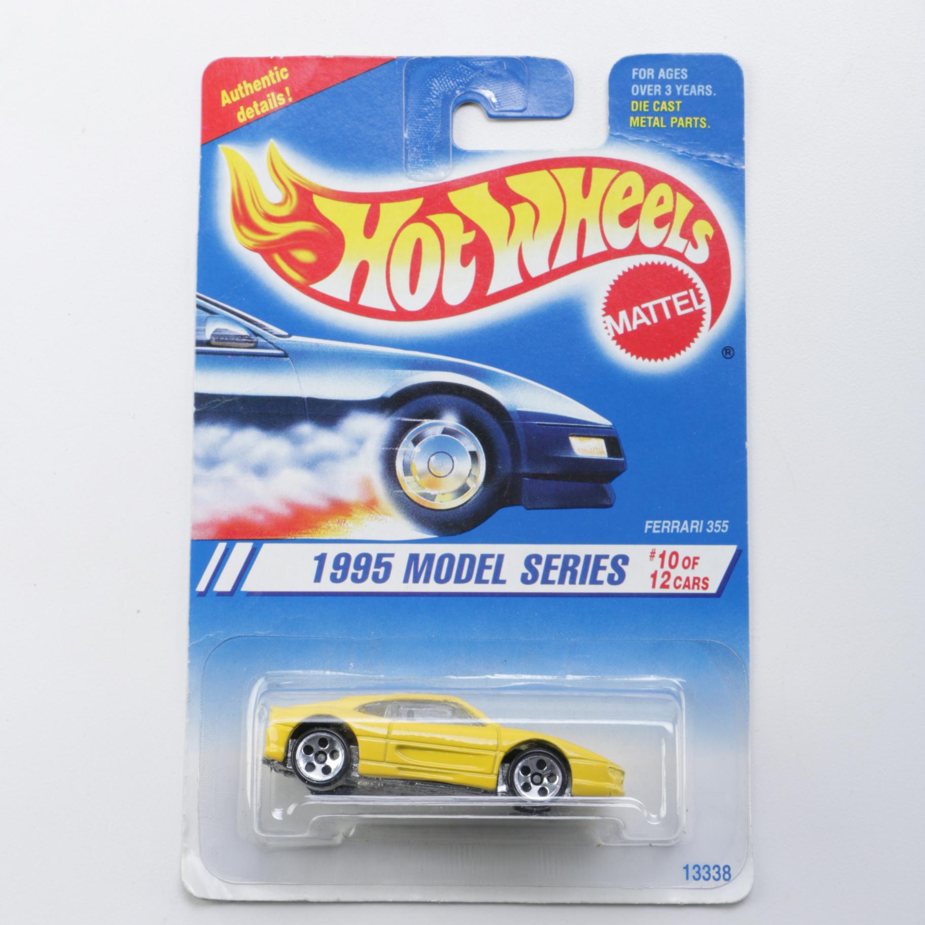 Assortment of 1995 Model Series Hot Wheels Cars