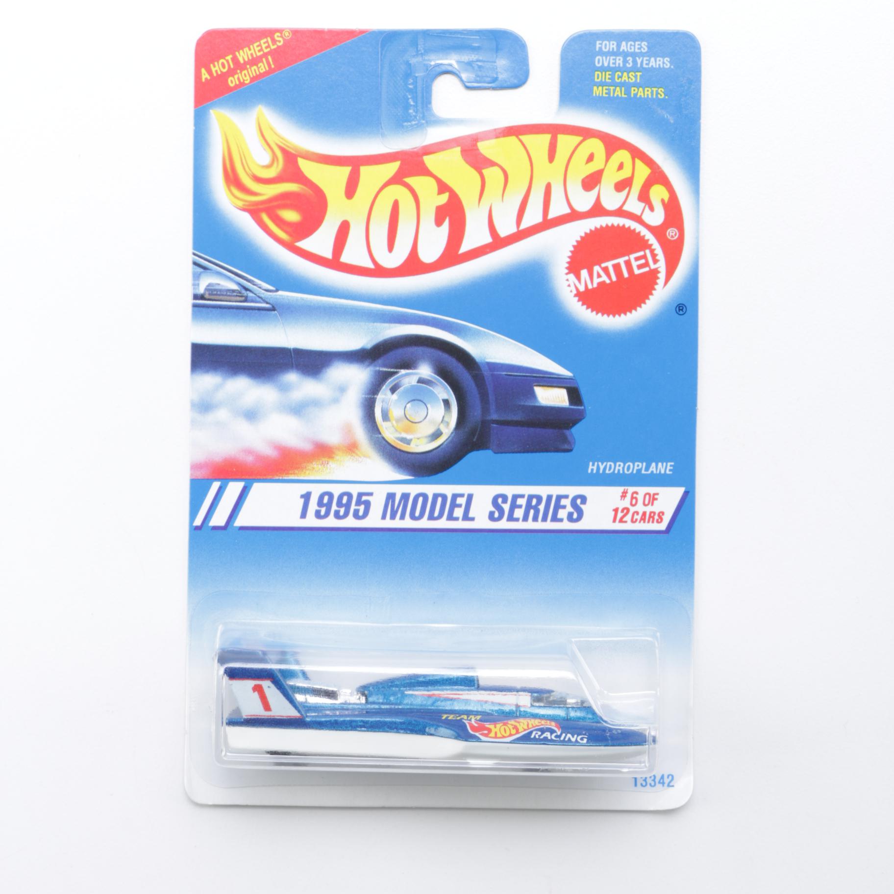 Assortment of 1995 Model Series Hot Wheels Cars
