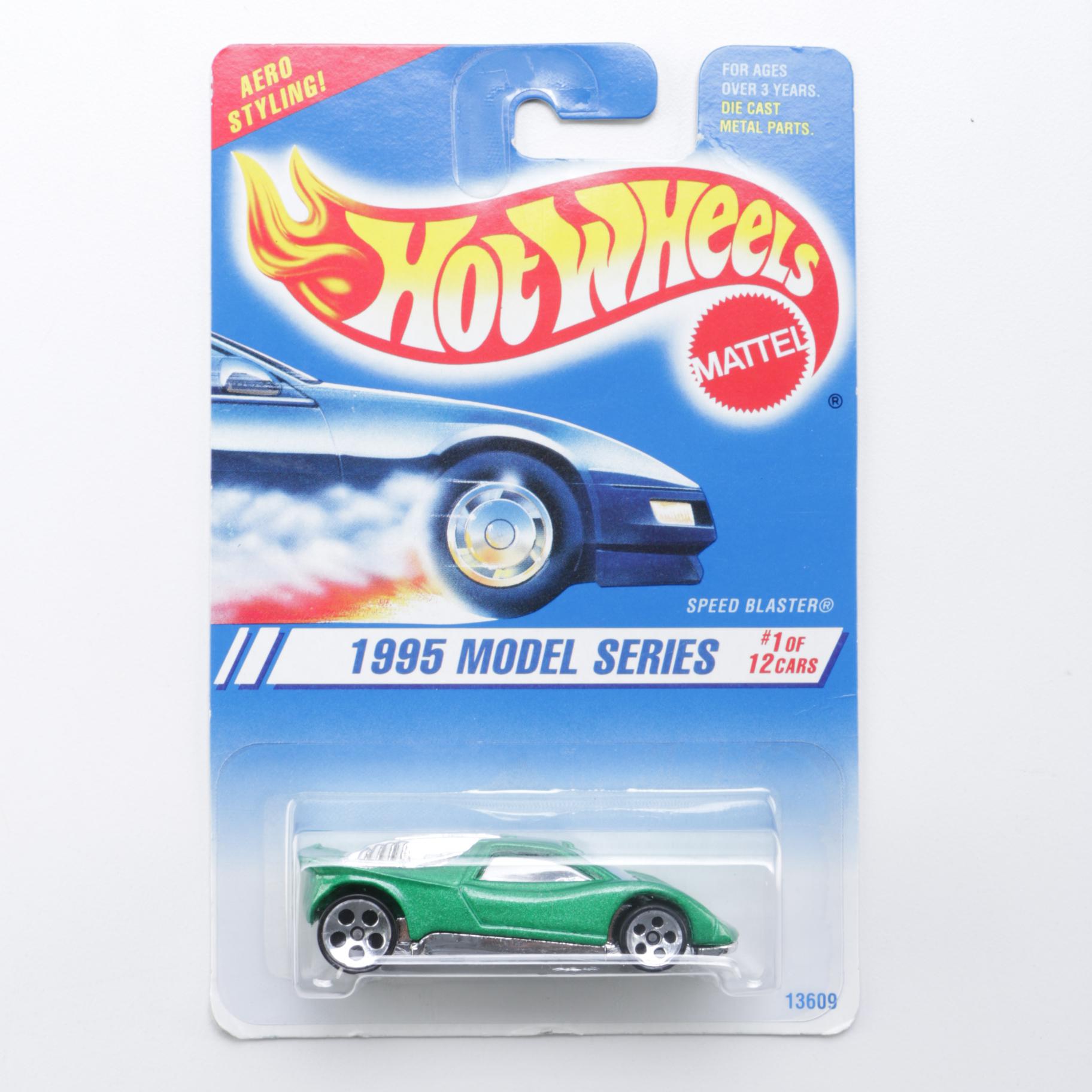 Assortment of 1995 Model Series Hot Wheels Cars