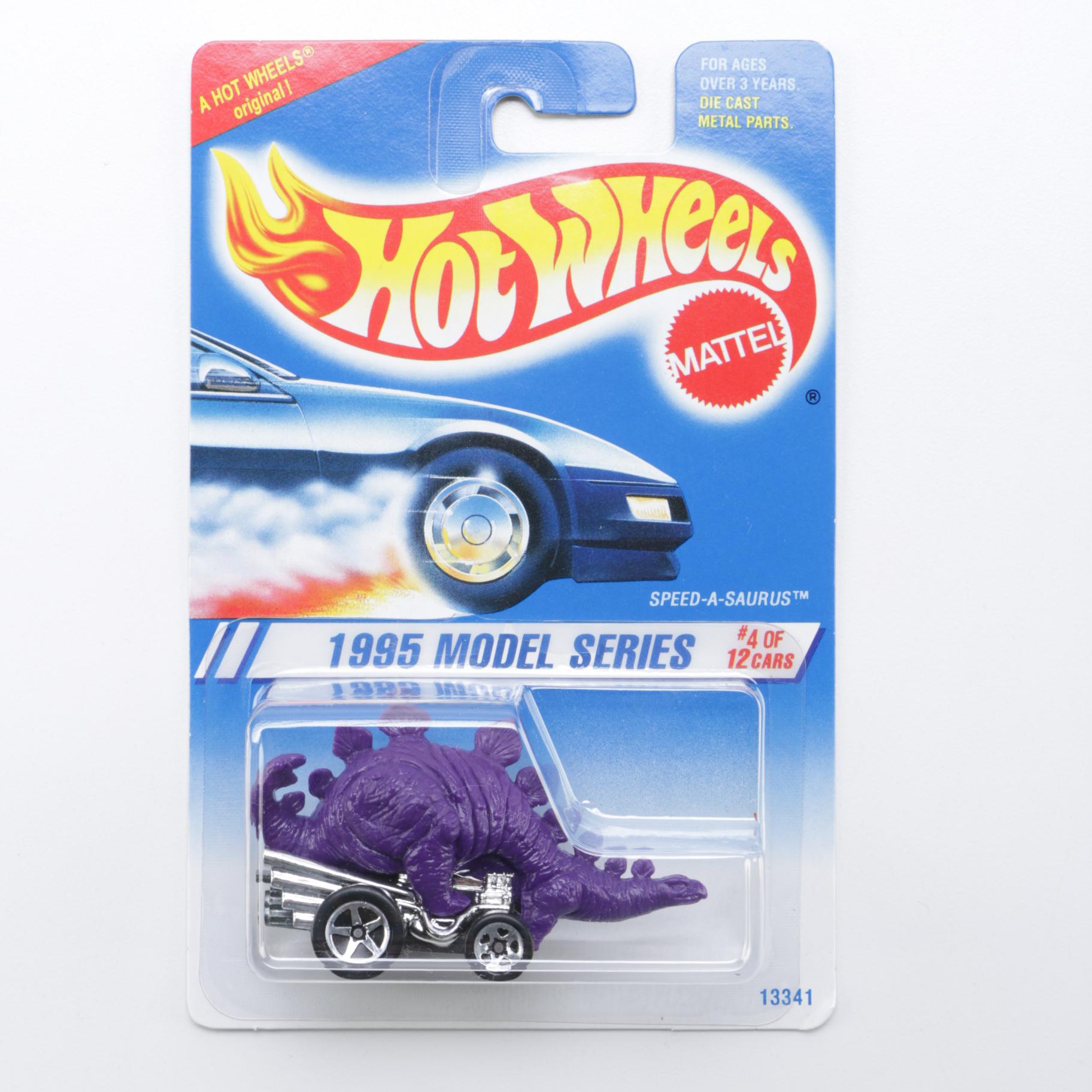 Assortment of 1995 Model Series Hot Wheels Cars