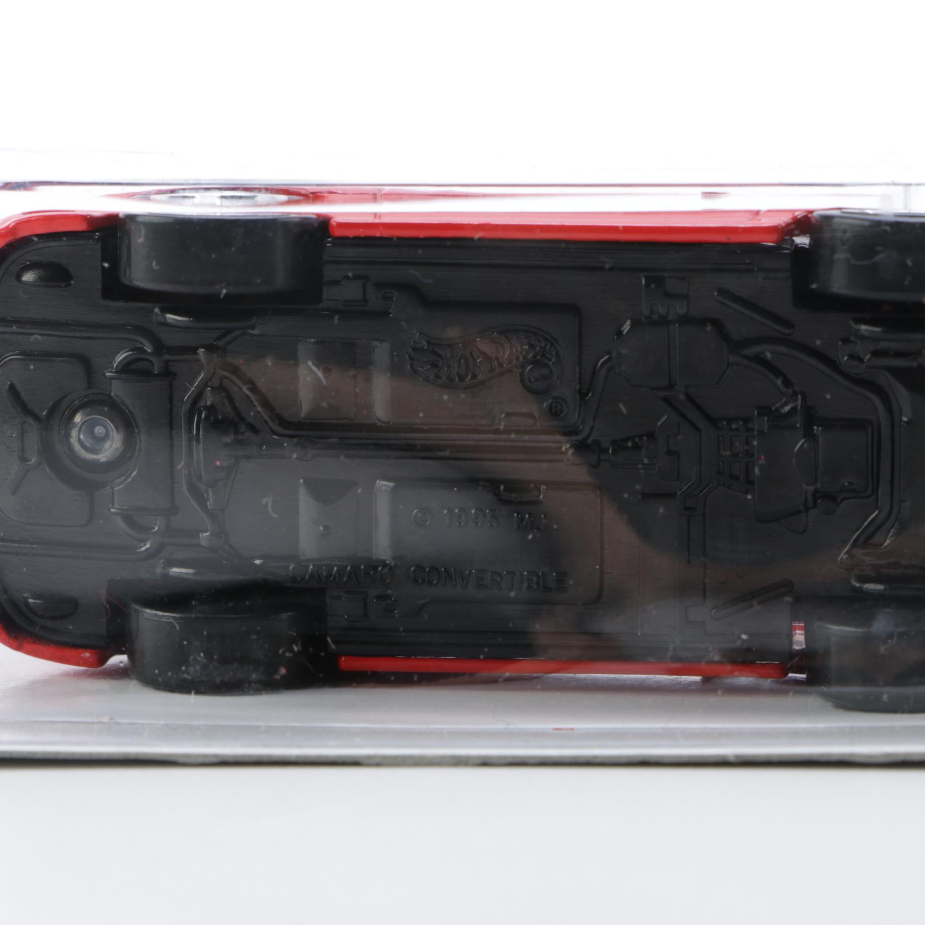 Assortment of 1995 Model Series Hot Wheels Cars