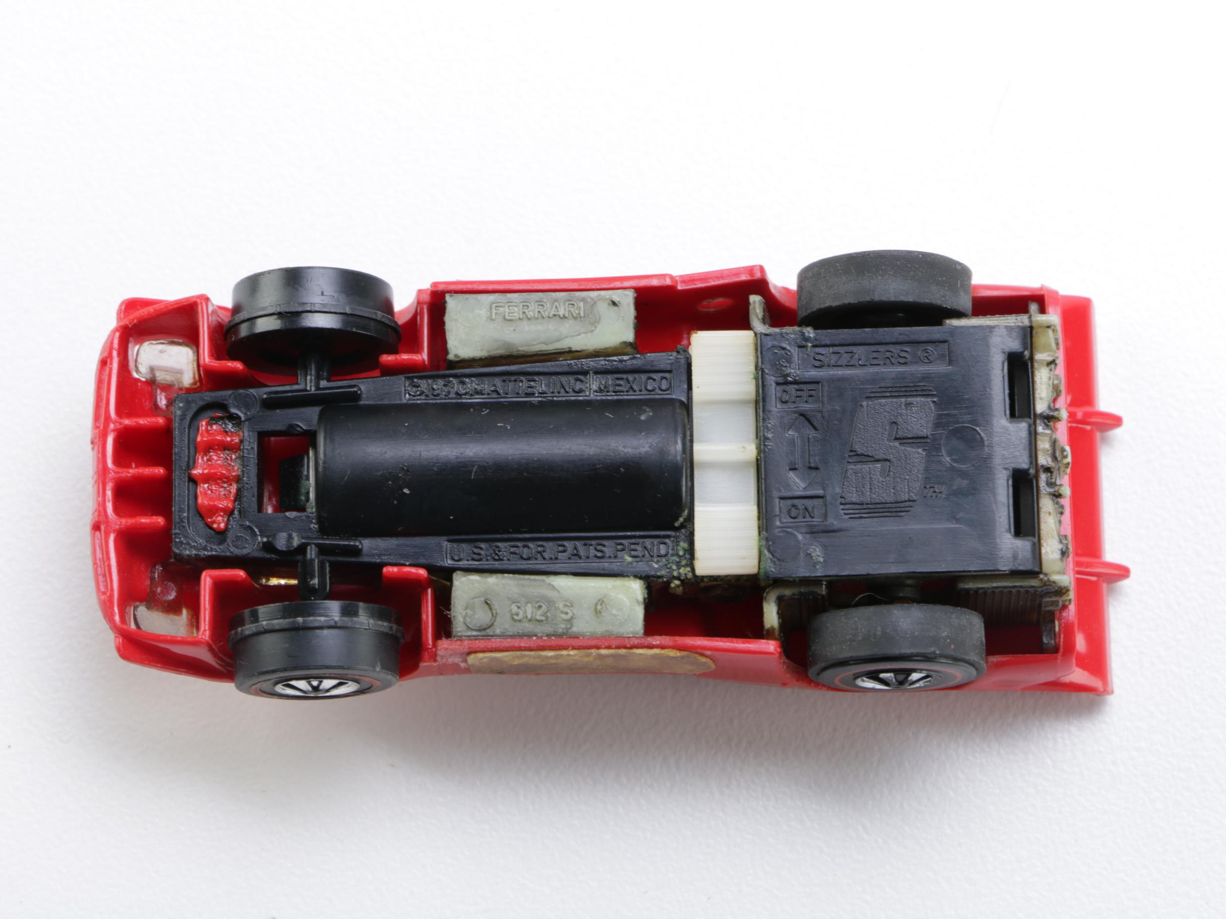 Collection of Vintage "Sizzlers" Electric Hot Wheels Cars