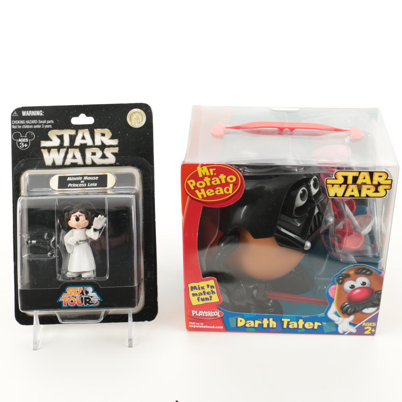 Darth Tater and Minnie Mouse Princess Leia