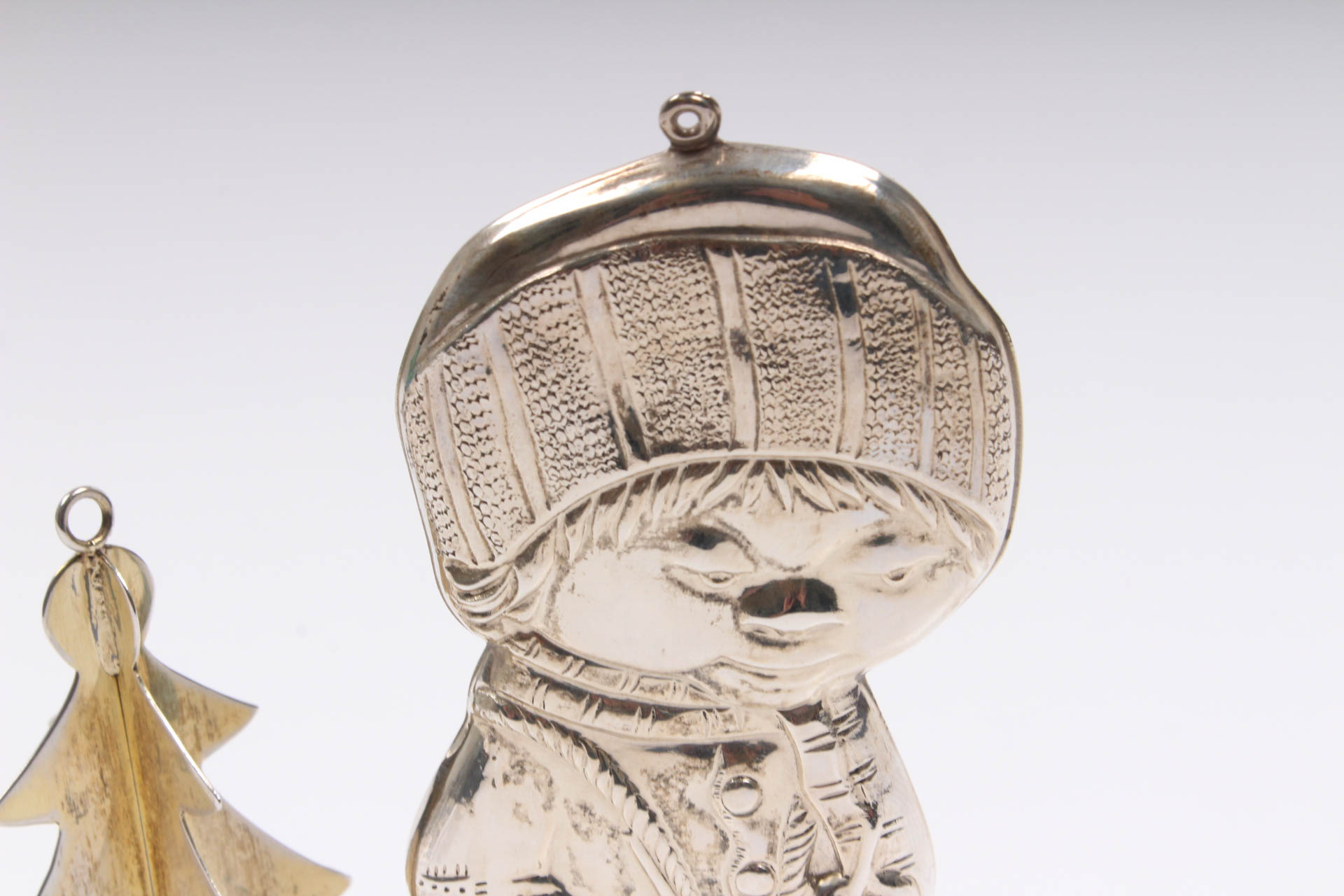 Sterling Silver Gorham and Cartier Christmas Ornaments