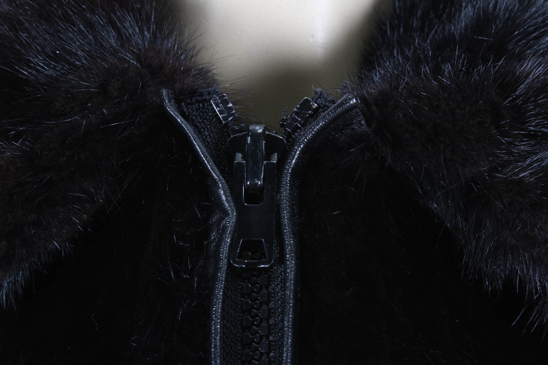 Kingsten Lee Black Ranch Mink Jacket