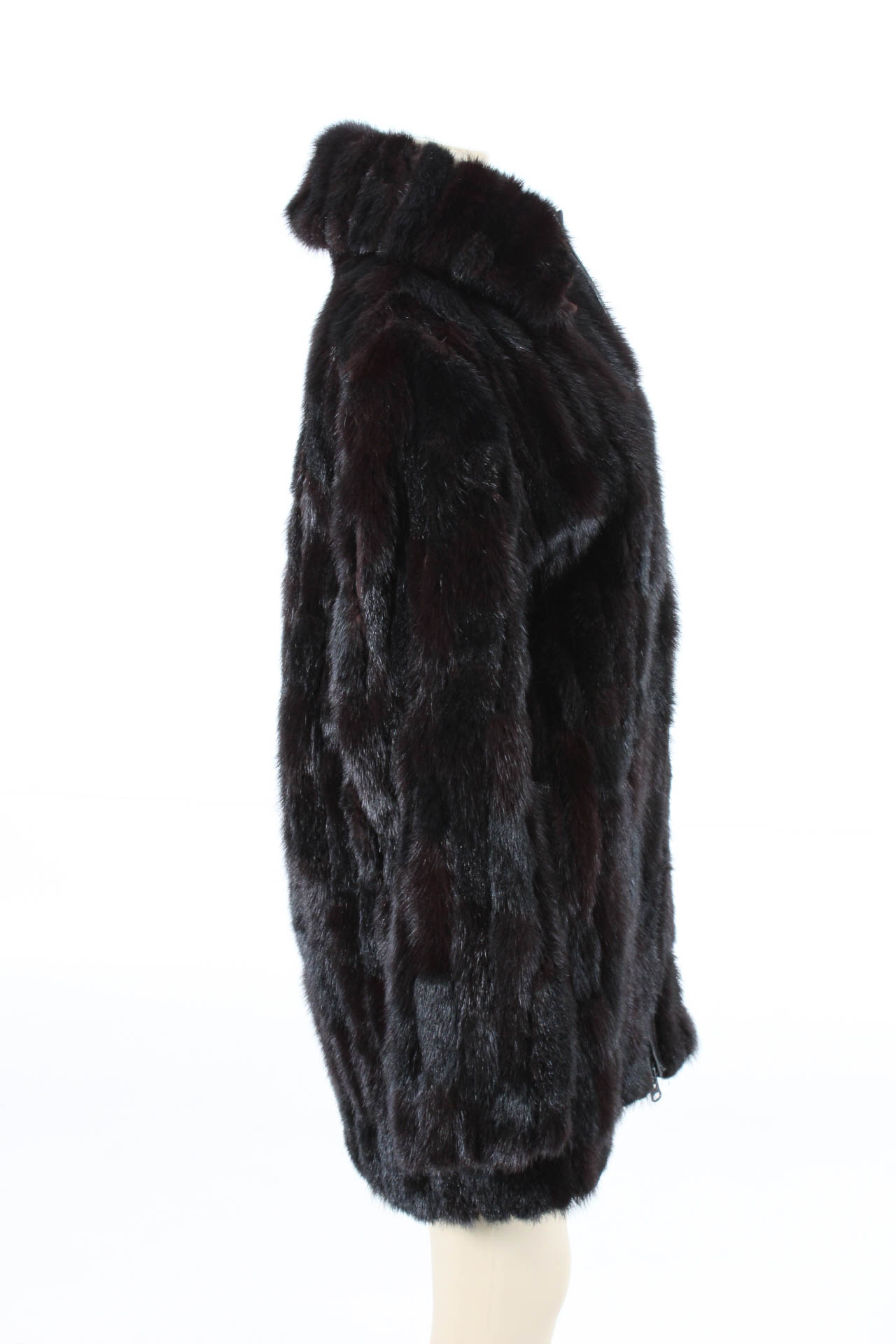 Kingsten Lee Black Ranch Mink Jacket