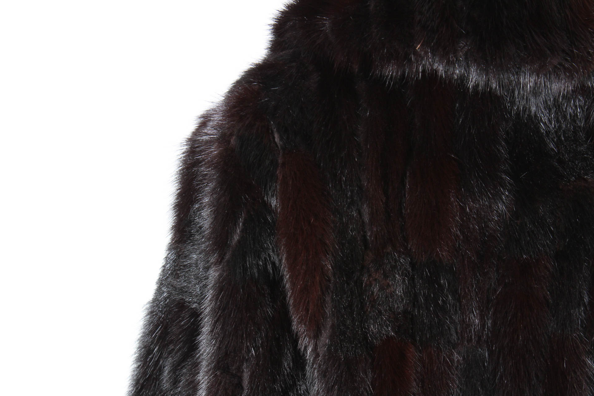 Kingsten Lee Black Ranch Mink Jacket