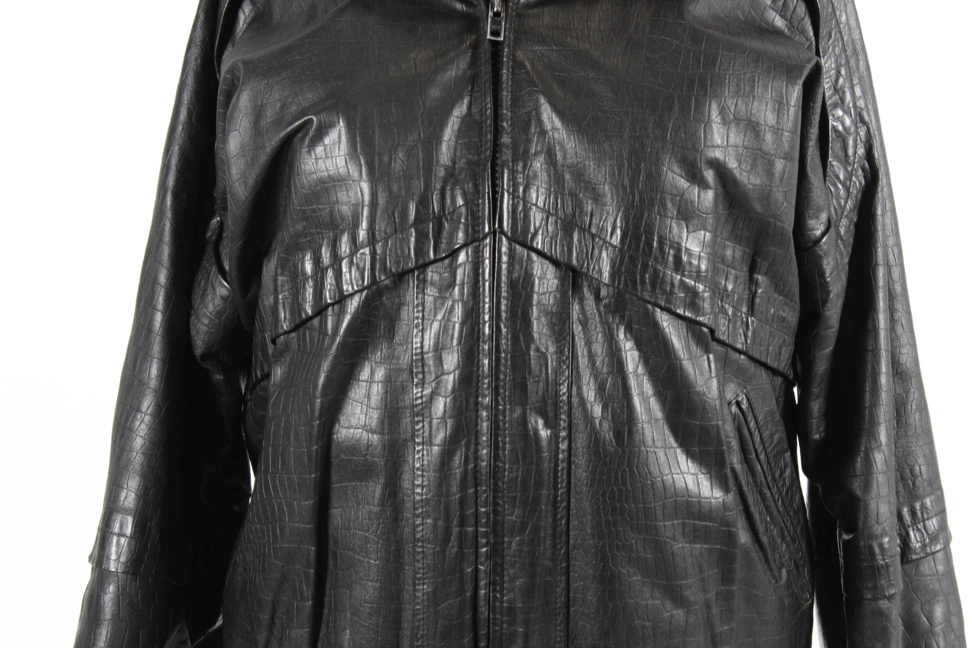 Vintage Leather Jacket With Fur Lining