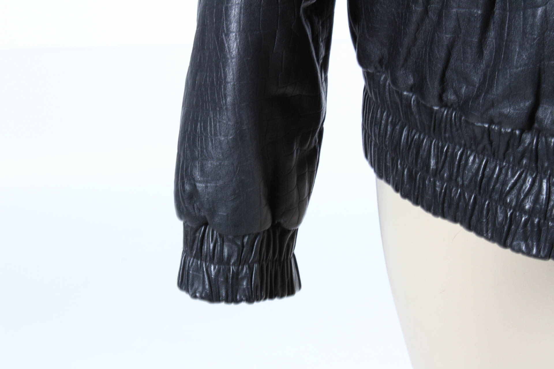 Vintage Leather Jacket With Fur Lining