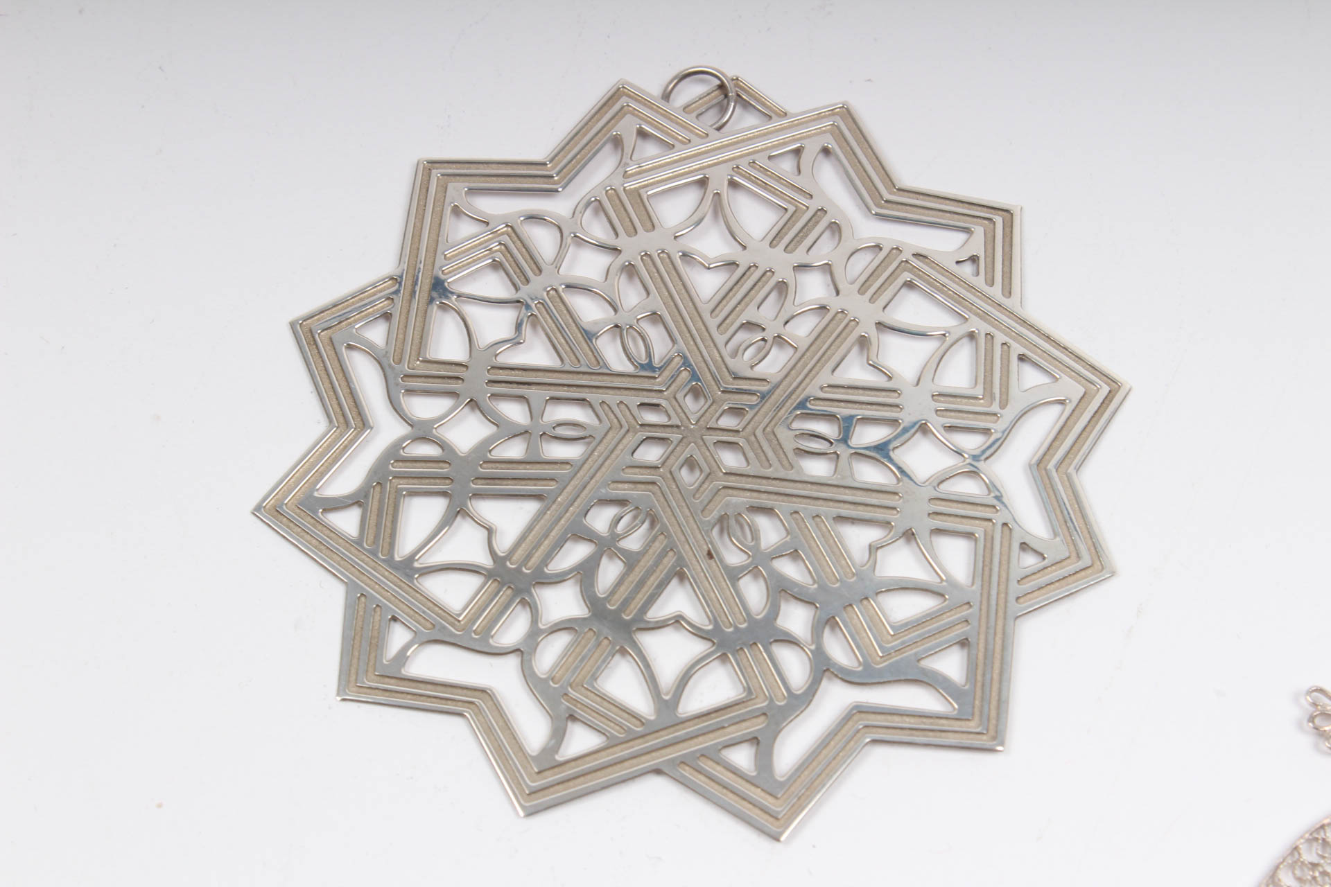 Sterling Silver Christmas Ornaments Collection