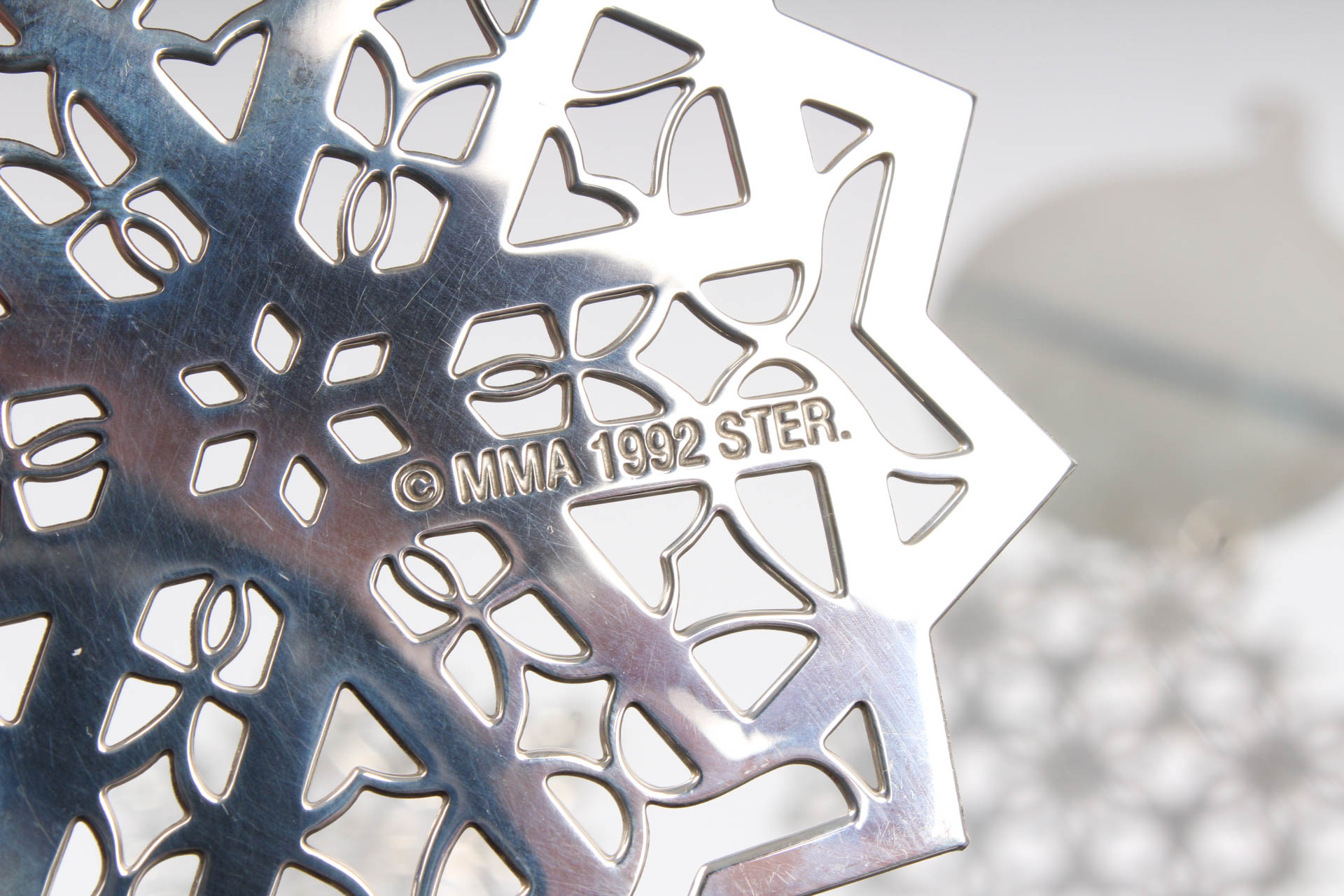 Sterling Silver Christmas Ornaments Collection