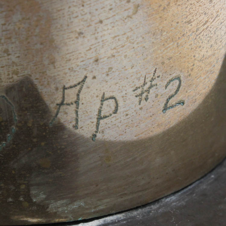 David Hostetler Artist Proof Bronze Statue "Classic Lady"