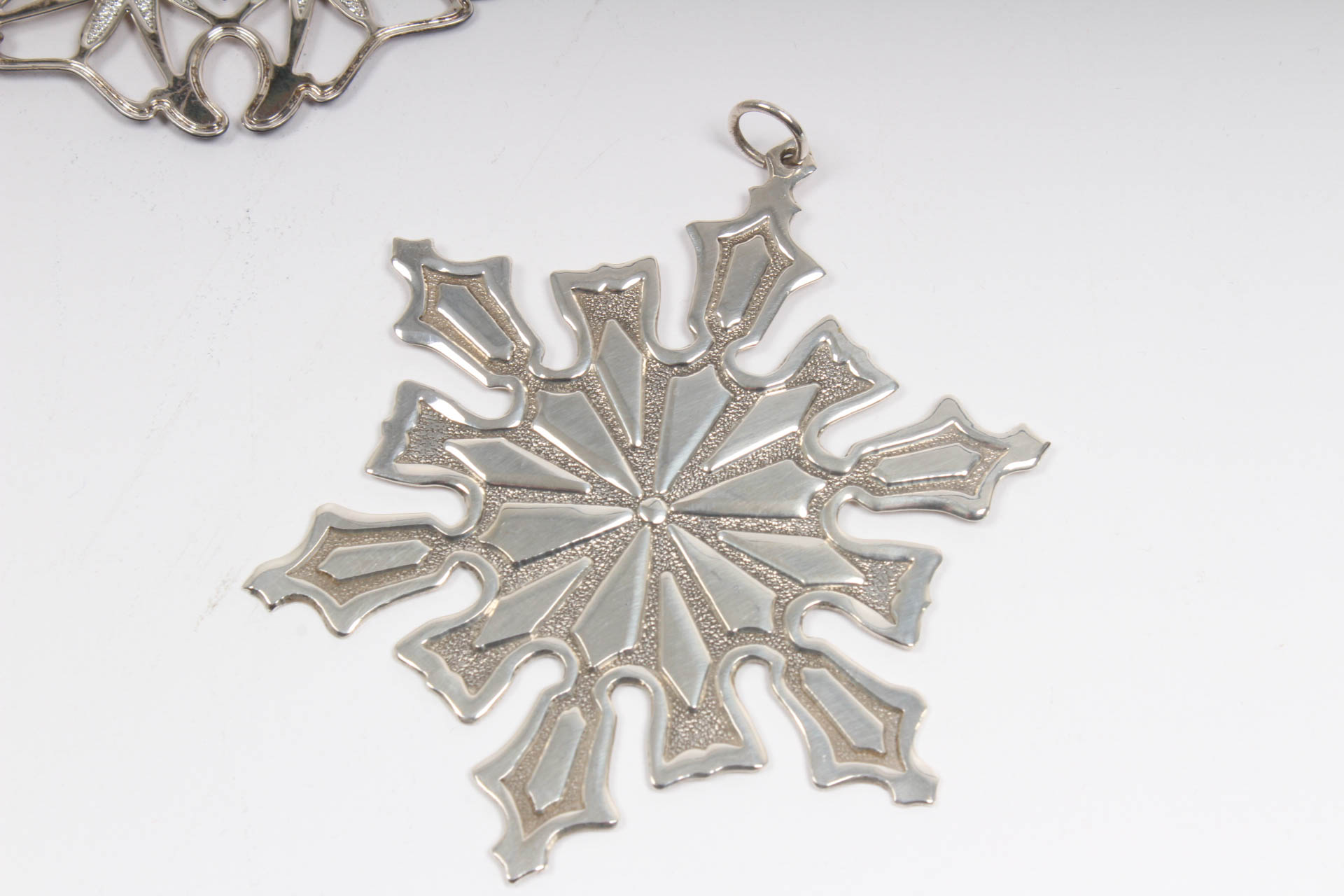 Sterling Silver Christmas Ornaments