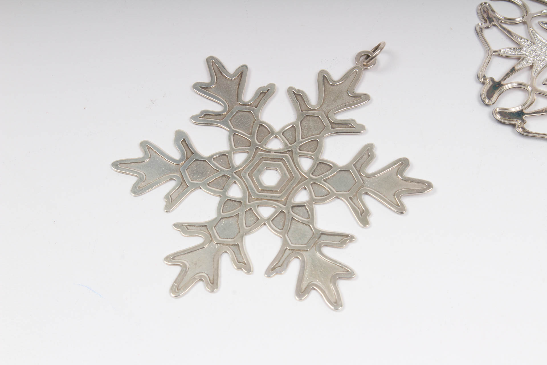 Sterling Silver Christmas Ornaments