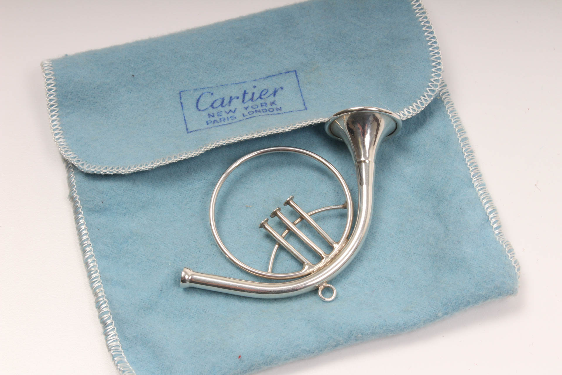 Sterling Silver Gorham and Cartier Christmas Ornaments