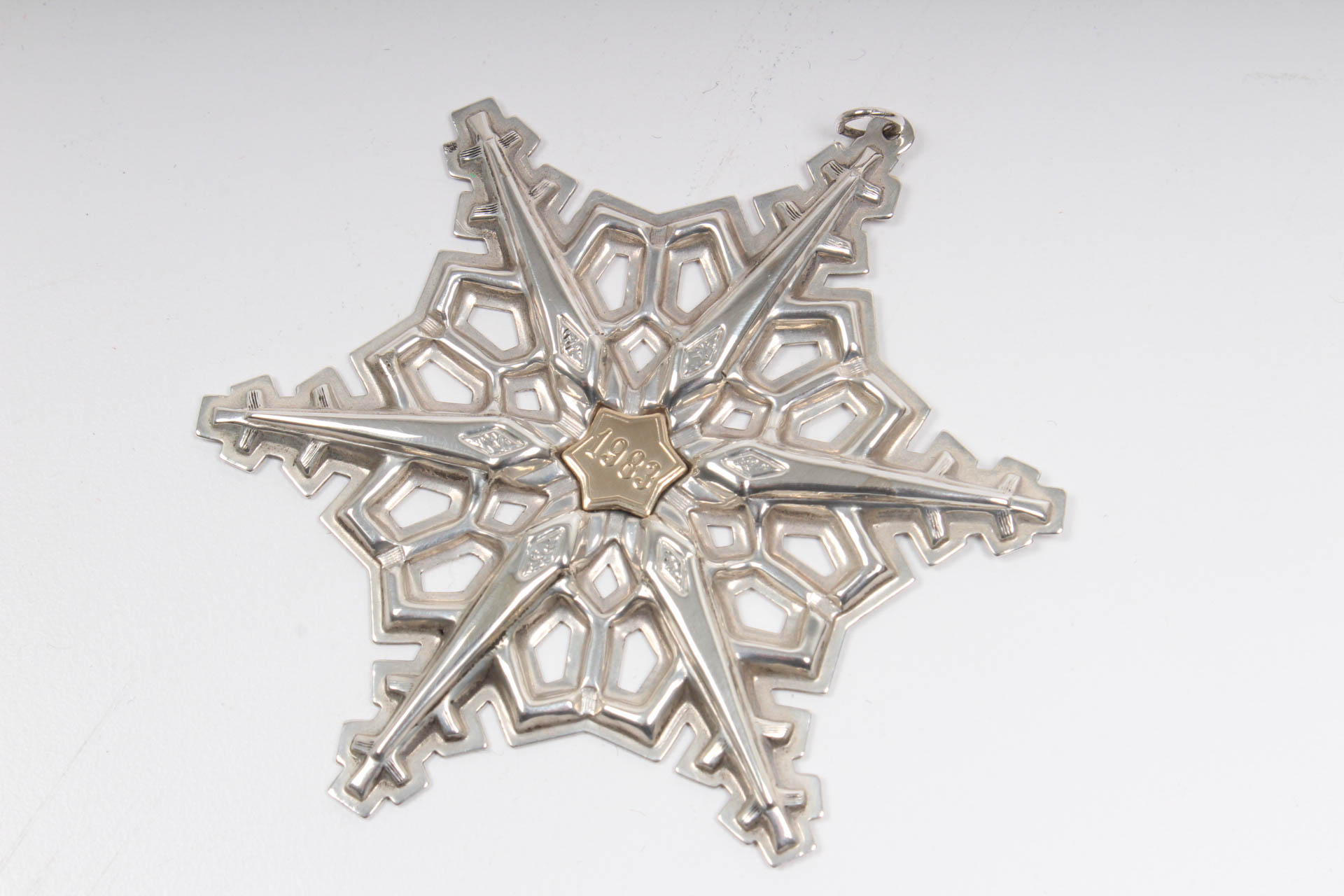 Sterling Silver Gorham and Cartier Christmas Ornaments