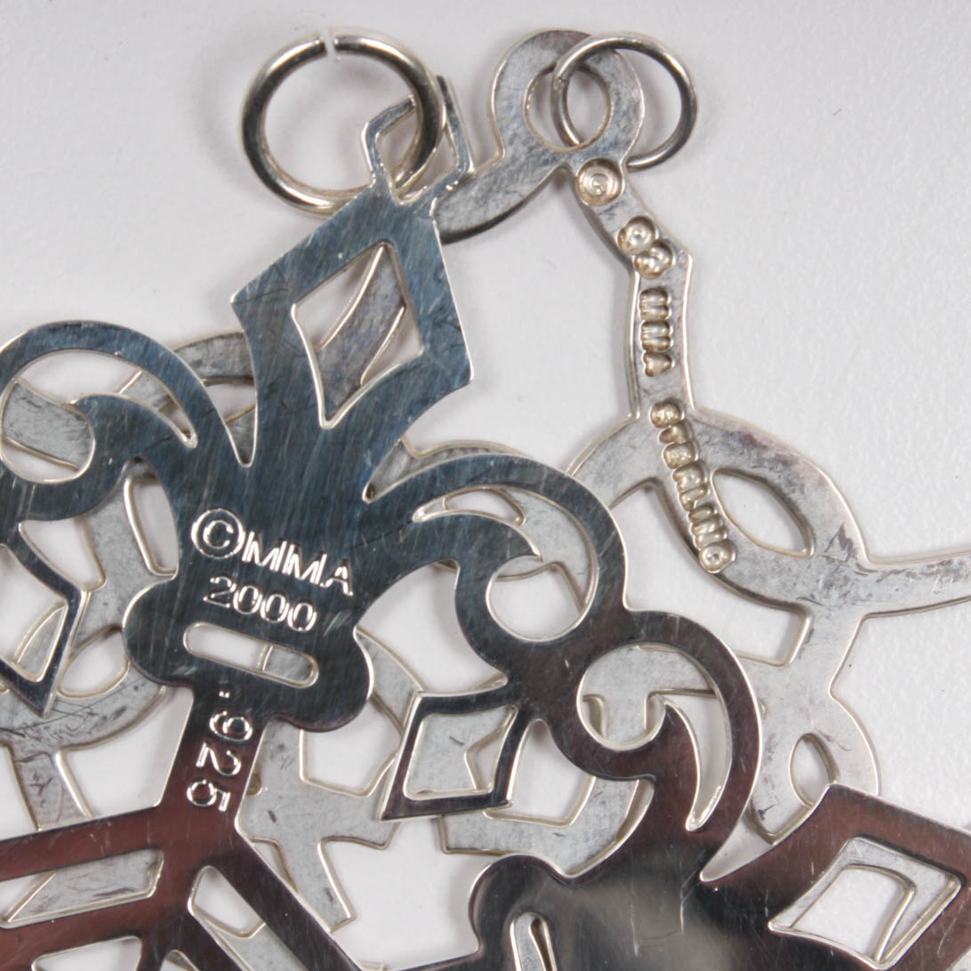 Sterling Silver Christmas Ornaments
