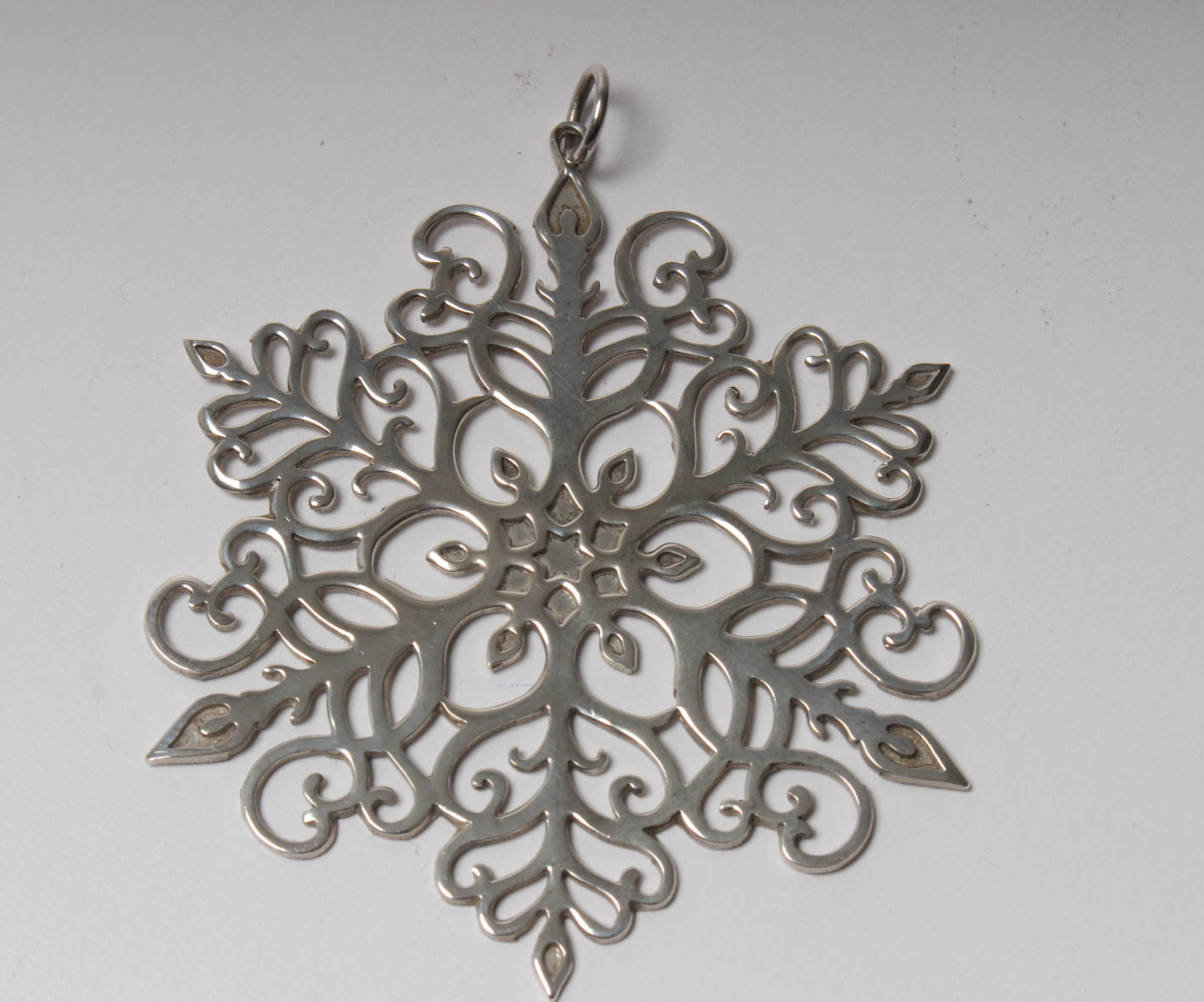 Sterling Silver Christmas Ornaments
