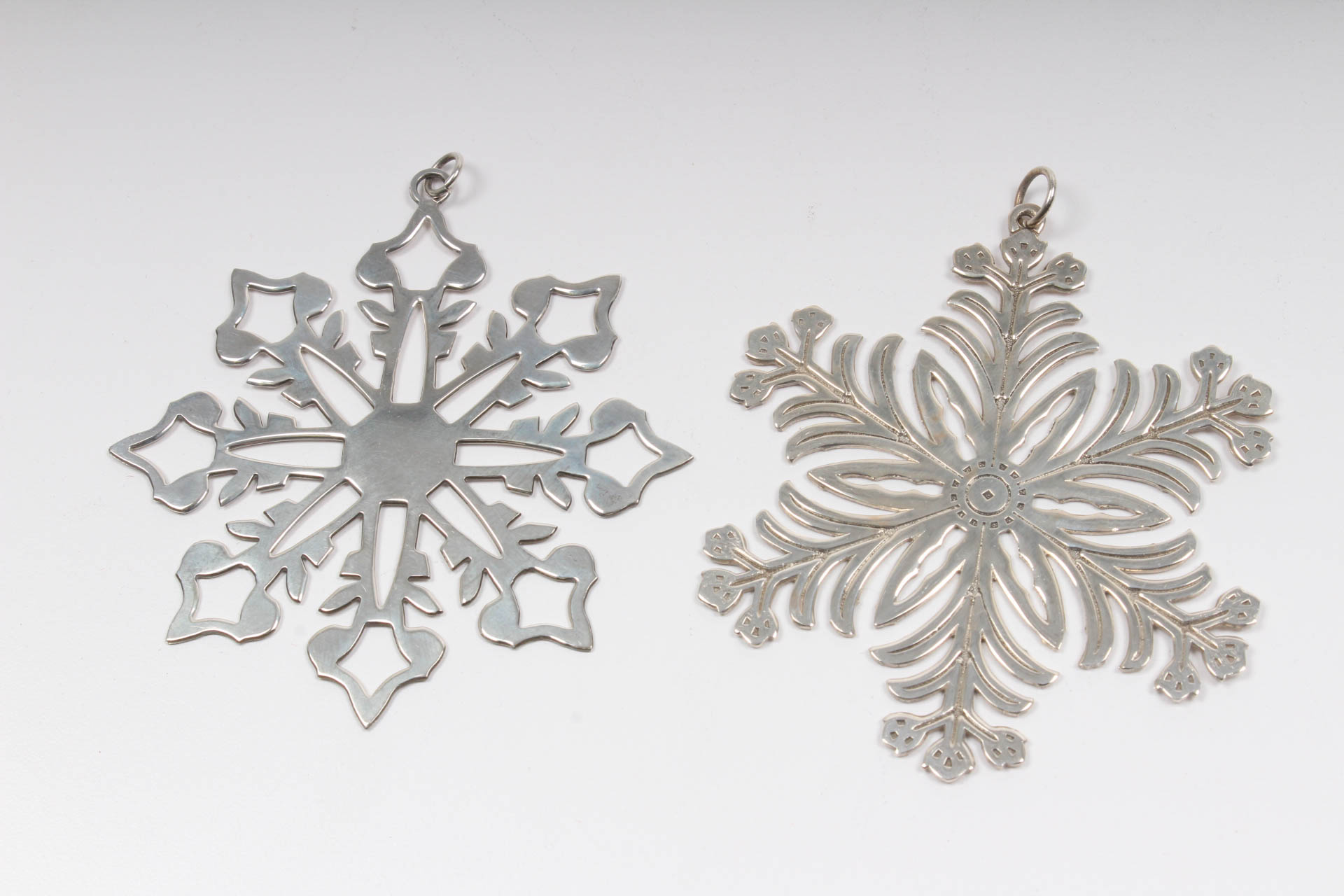 Sterling Silver Christmas Ornaments