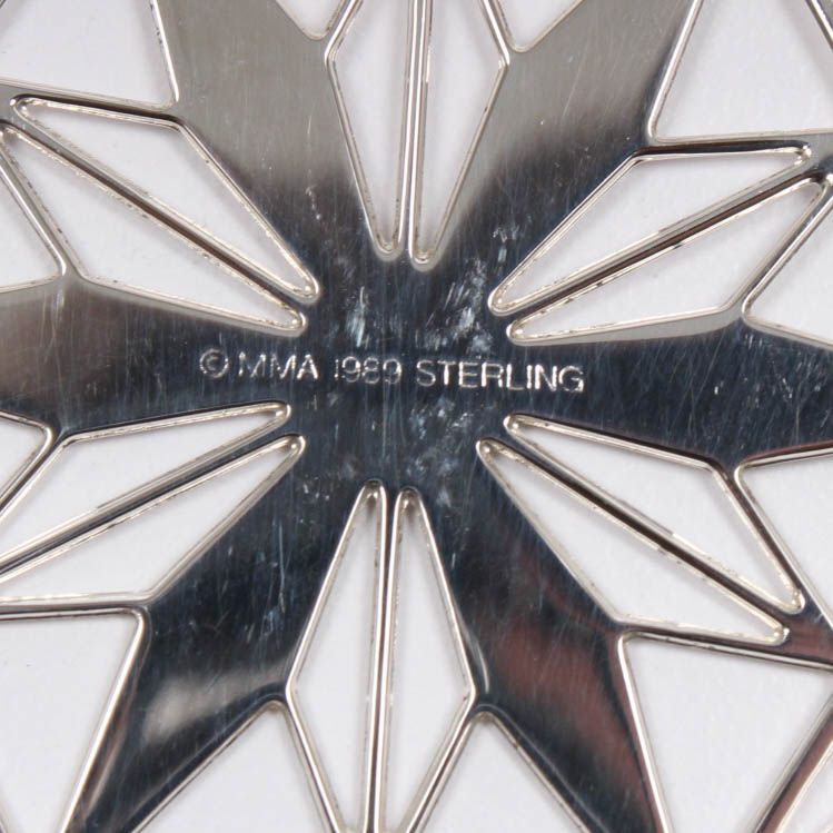 Sterling Silver Christmas Ornaments