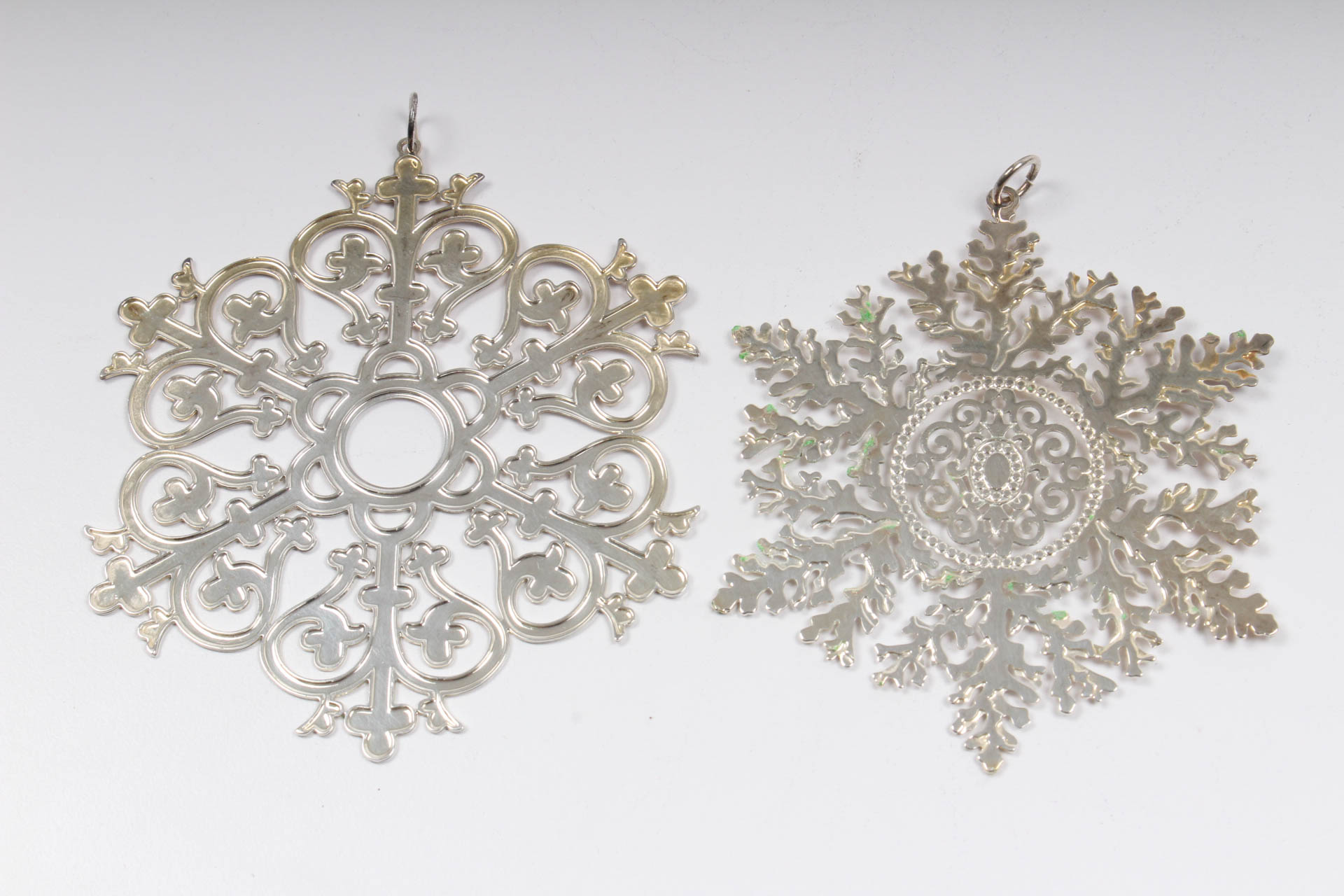 Sterling Silver Christmas Ornaments