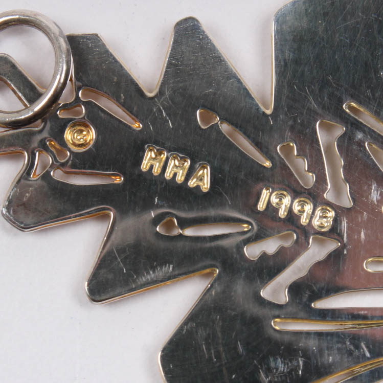 Sterling Silver Christmas Ornaments