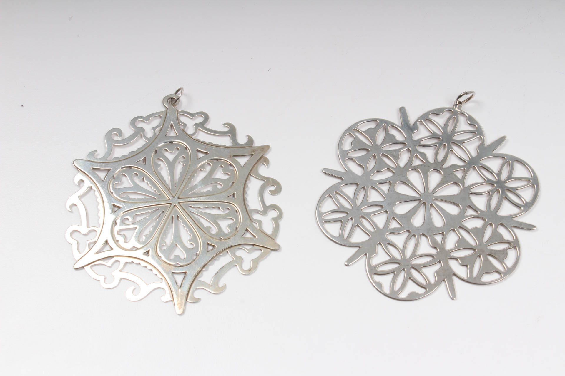 Sterling Silver Christmas Ornaments
