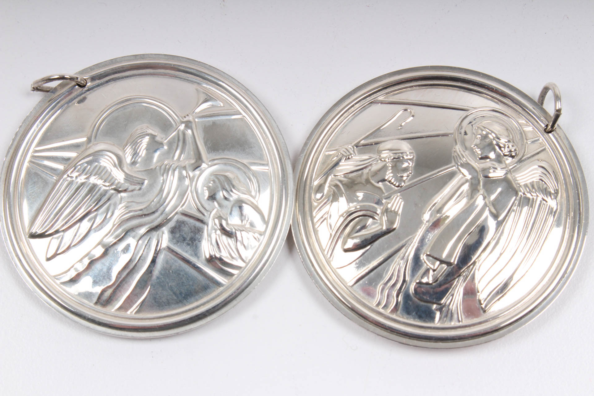 Sterling Silver Towle Nativity Christmas Ornament Collection