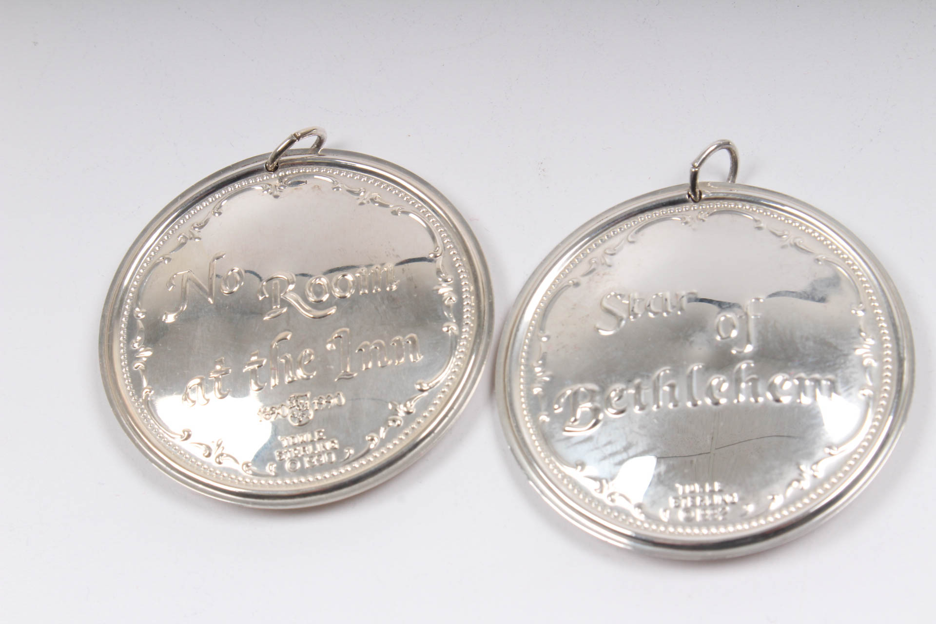 Sterling Silver Towle Nativity Christmas Ornament Collection