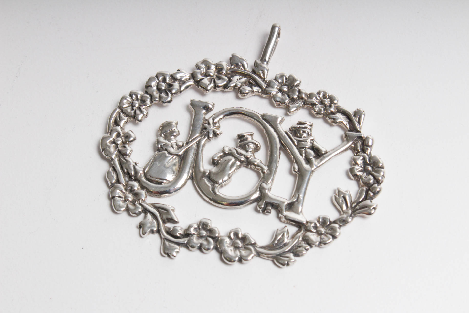 Sterling Silver Christmas Ornaments