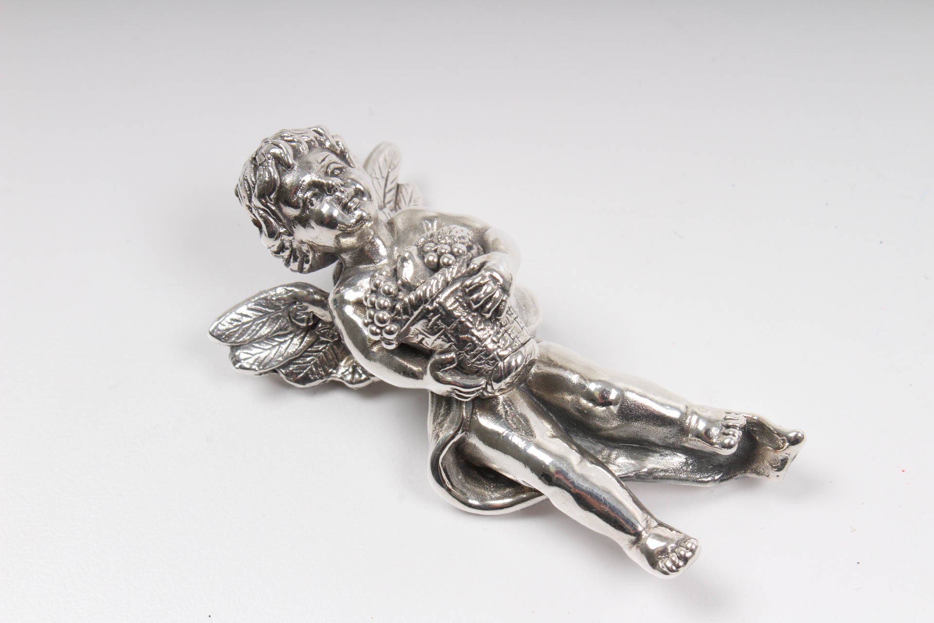 Sterling Silver Cherub Ornaments