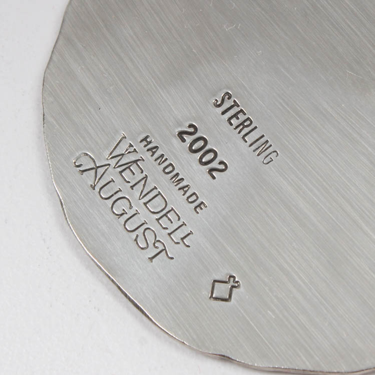 Three Sterling Silver Wendell August Handmade Christmas Ornaments