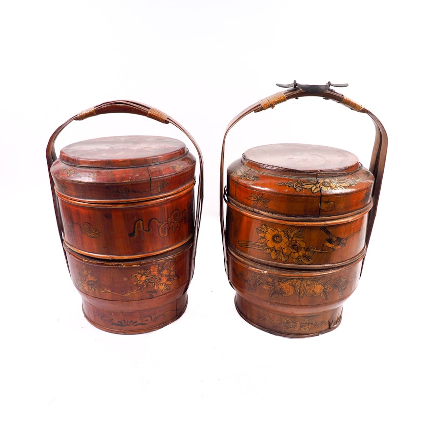Vintage Chinese Wedding Baskets