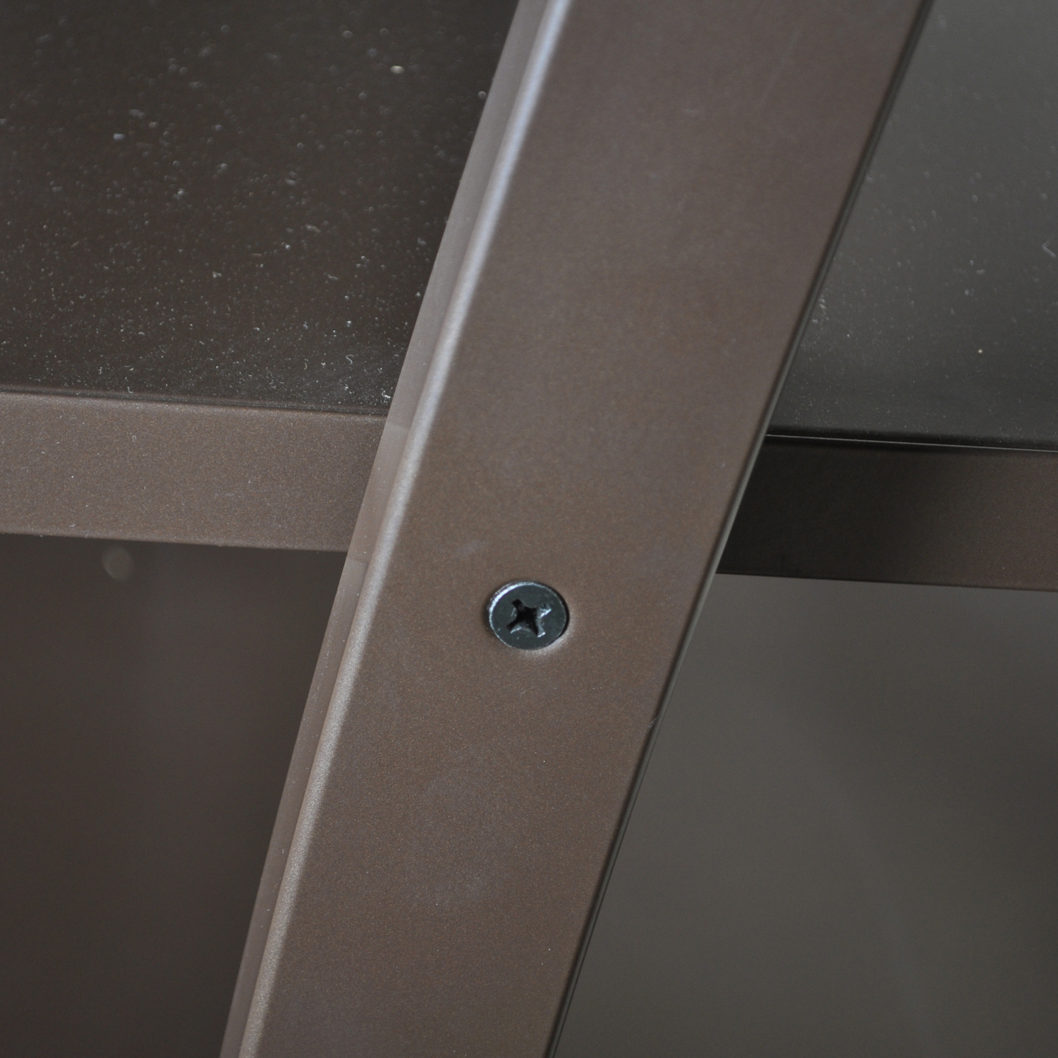 Modernist Style Metal Shelving Units