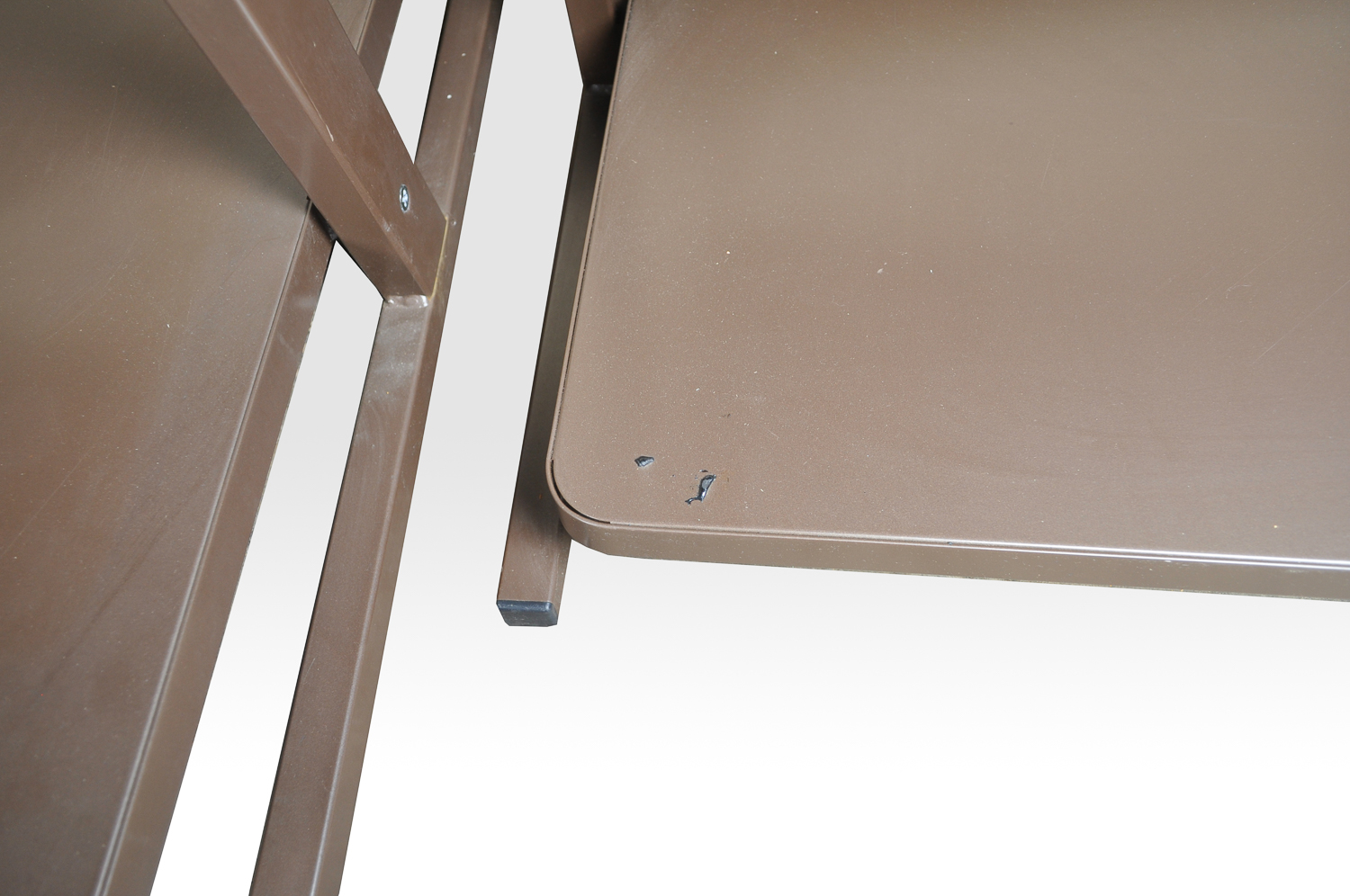 Modernist Style Metal Shelving Units