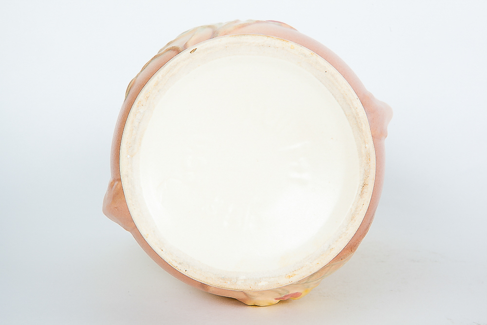 Hull Pottery Vases in "Magnolia" Pattern