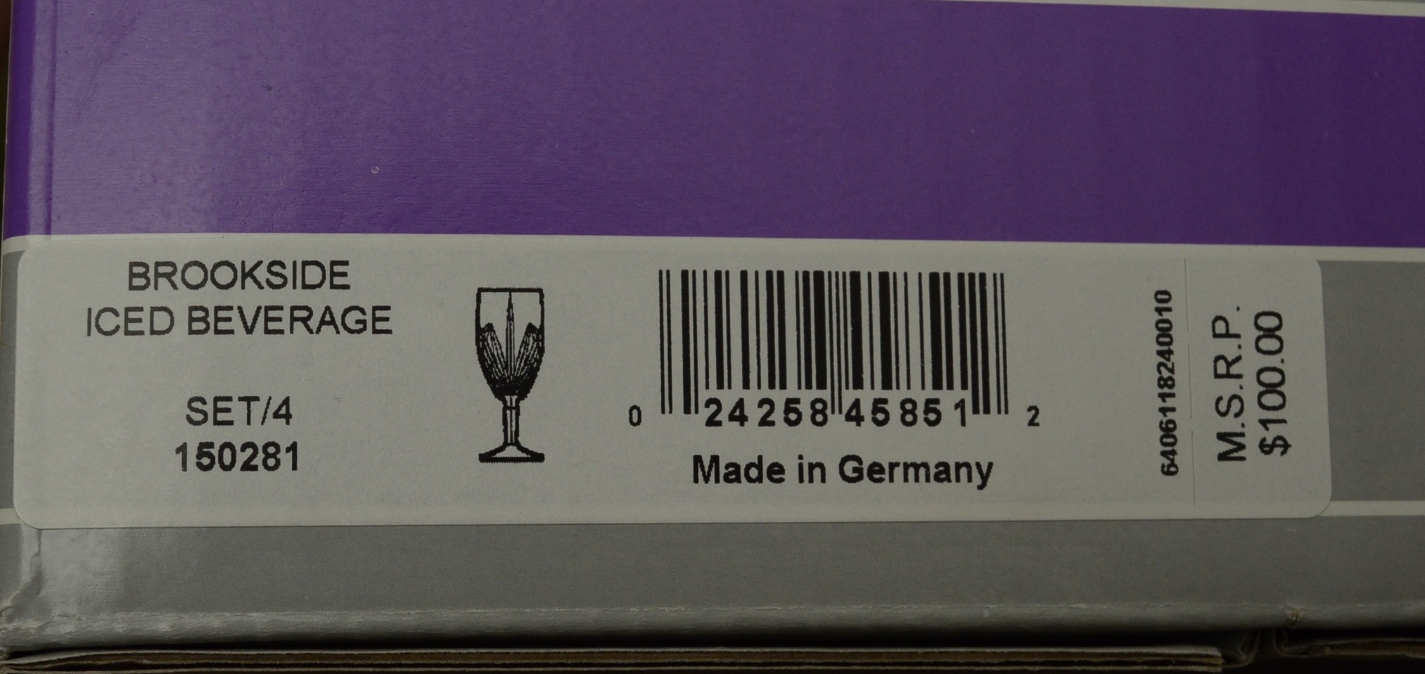 Marquis by Waterford Brookside Stemware and Carafe