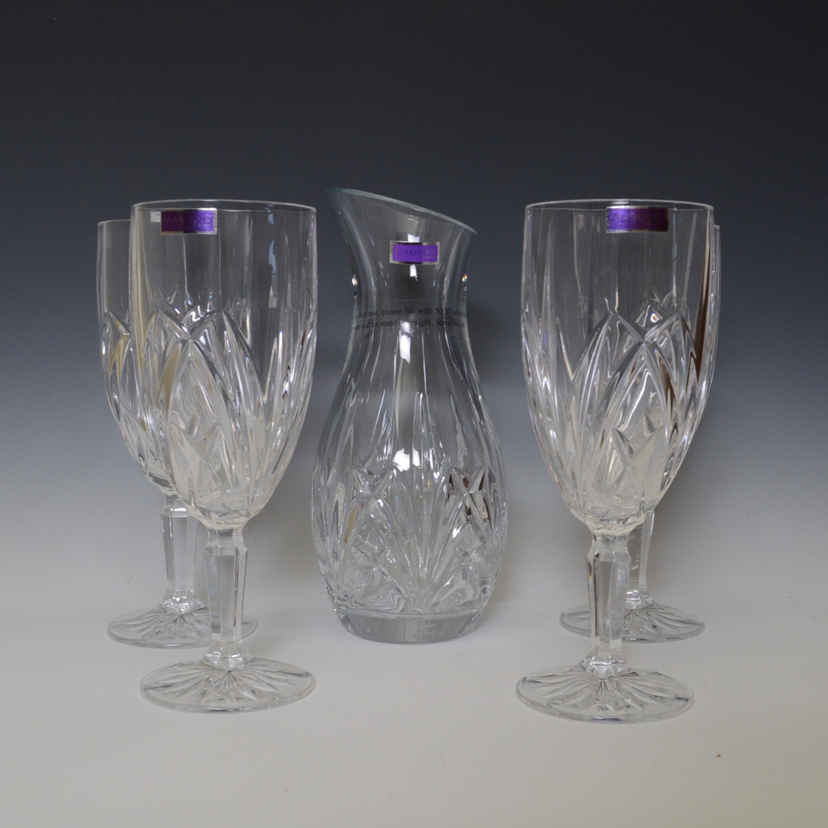 Marquis by Waterford Brookside Stemware and Carafe