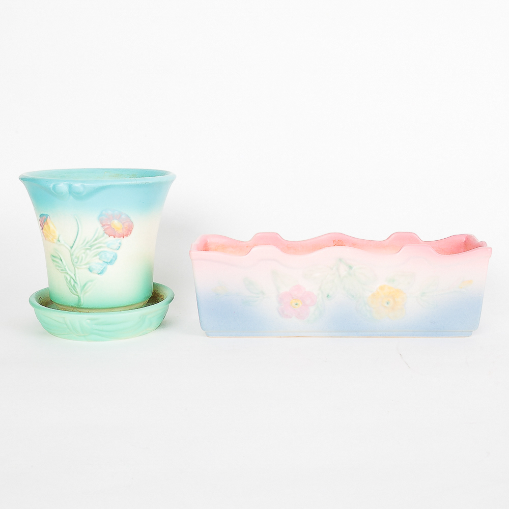 Hull Pottery Planters