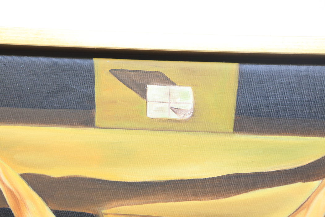 Crucifix Oil Painting After Salvador Dali