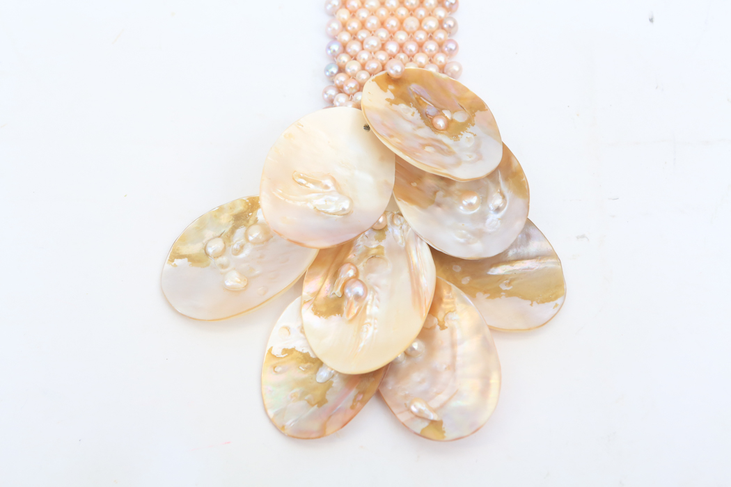 Large Pearl Sautoir Necklace