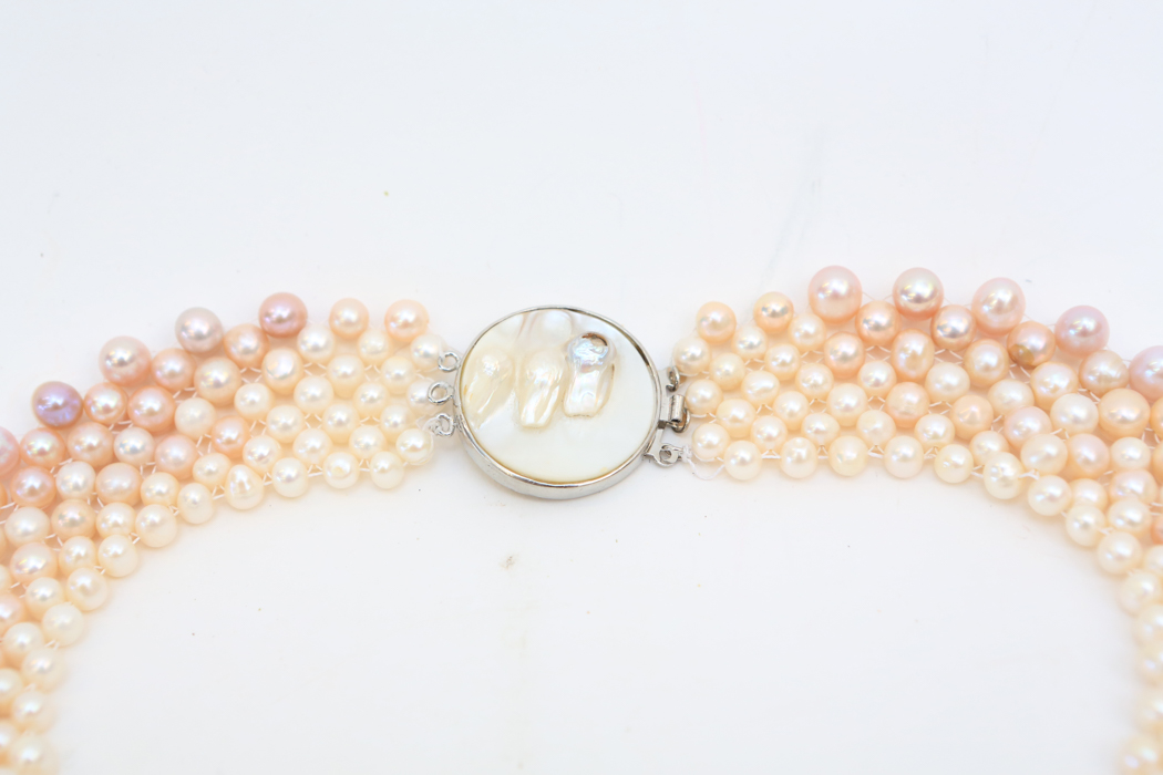 Large Pearl Sautoir Necklace
