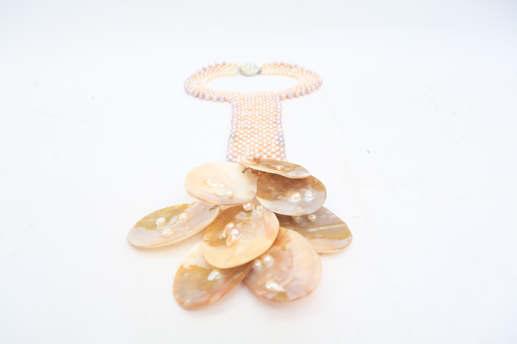 Large Pearl Sautoir Necklace