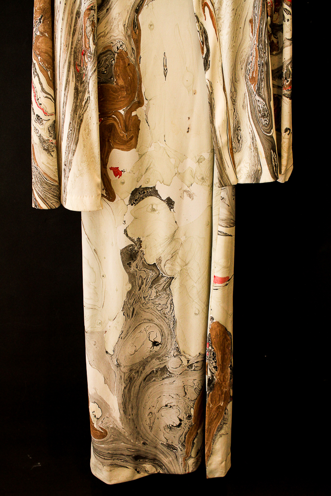 Vintage Lillie Rubin Abstract Maxis Dress and Matching Jacket