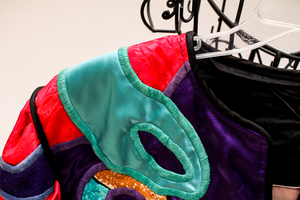 Vintage Judith Roberts Abstract Patchwork Jacket